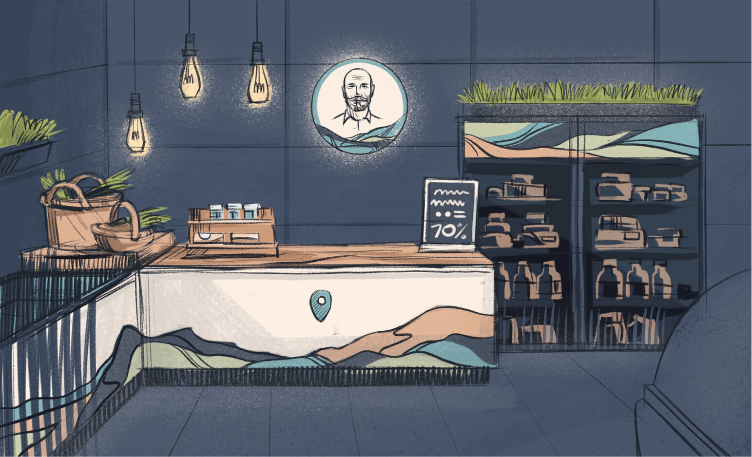 Интерьер магазина 2